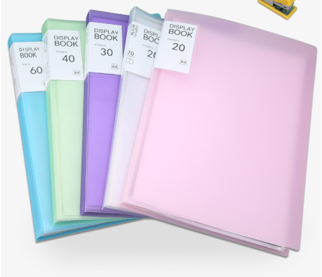 A4多層透明活頁資料夾 ZY1120