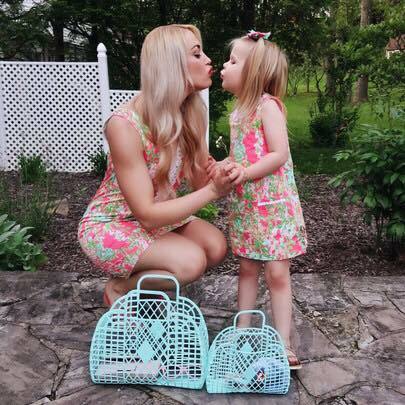 sun jellies,果凍提籃,sun jellies 果凍提籃,果凍藍,提籃,環保提籃,兒童節禮物,童品,童裝,親子,育兒,部落客推薦,斜背包,腋下包