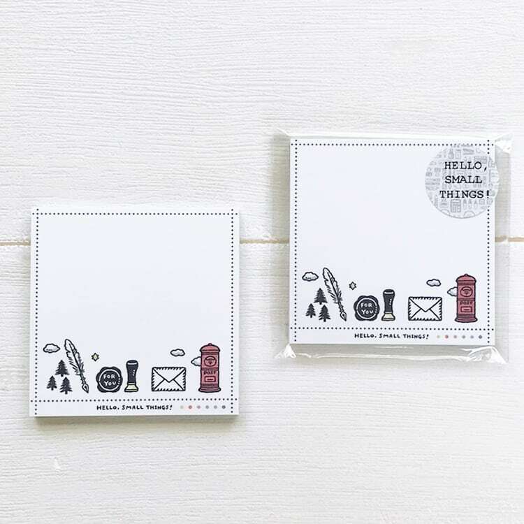 Papier Platz Sticky Note－Eric Hello Small Things series (Japanese Stationery Brand)