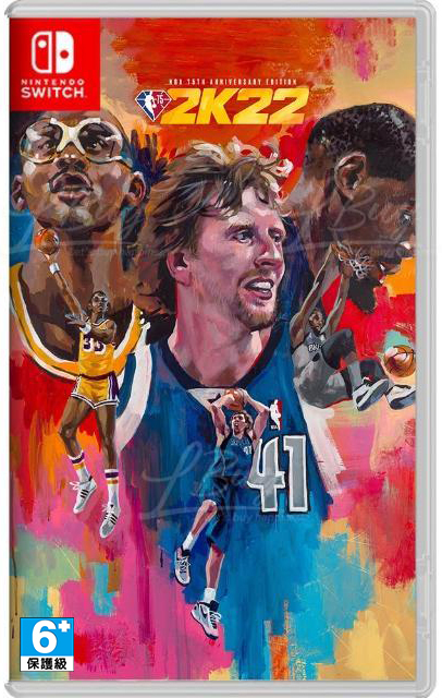 NS NBA 2K22 75週年紀念中文版