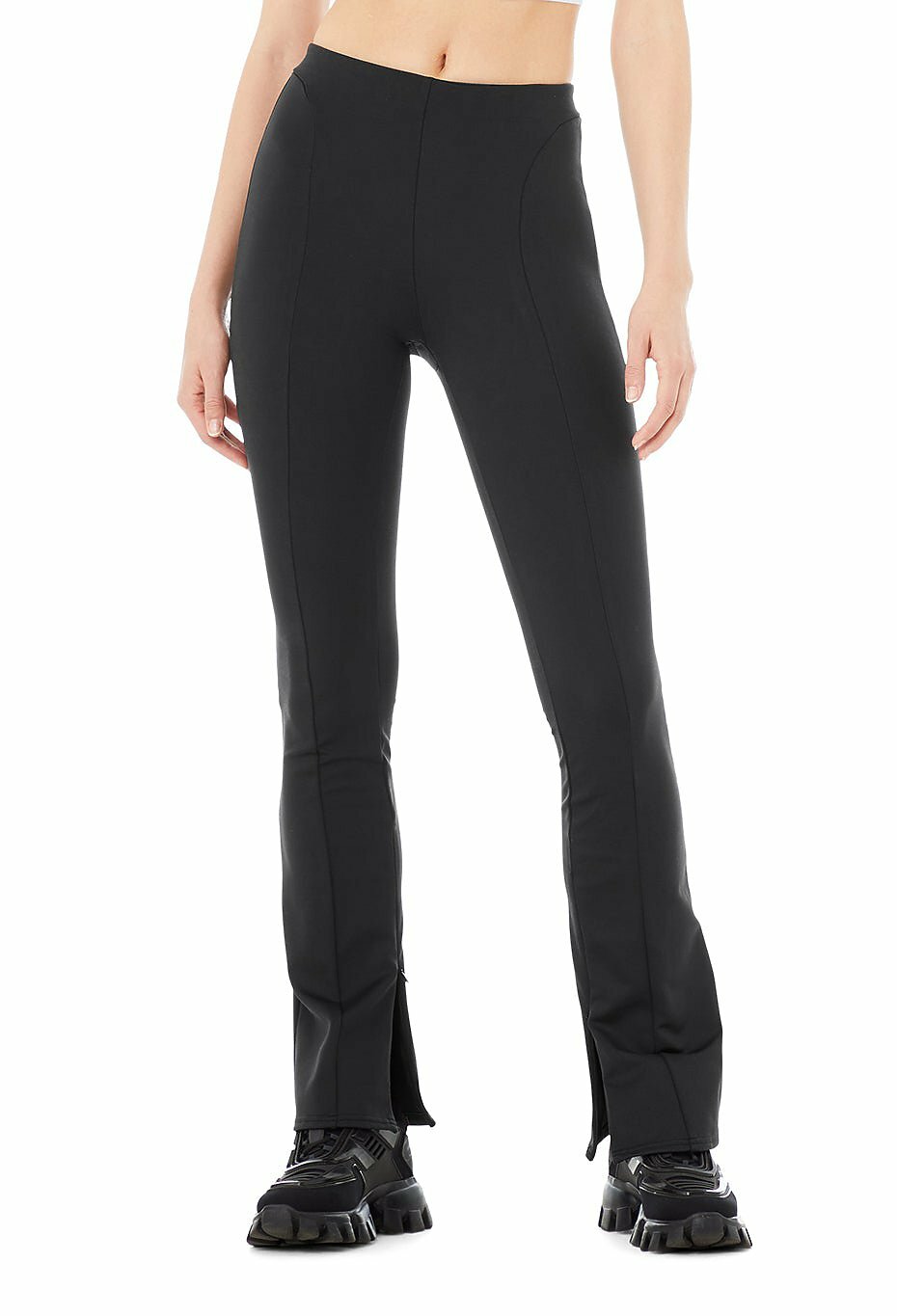 alo HW 7/8 ZIP IT FLARE LEGGING