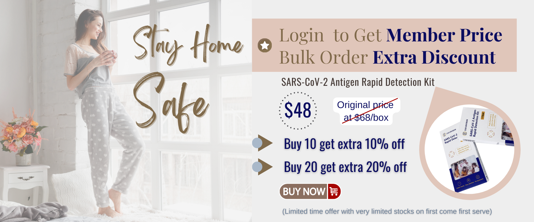 Rapid Test Kit Member Price & Bulk Order Discount