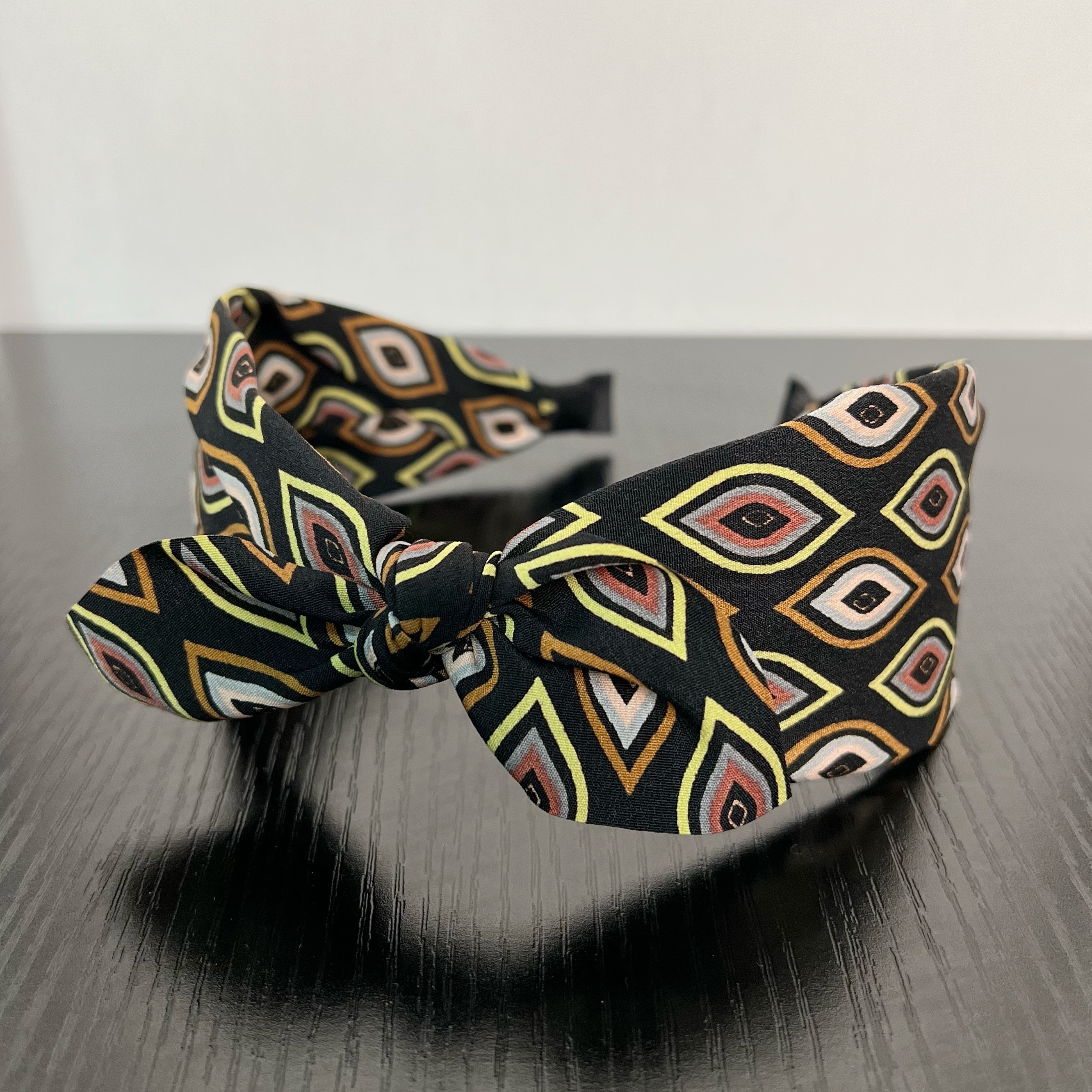 孔雀花紋髮箍 C161