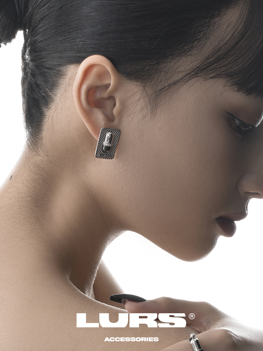 LURS 膠囊 切片 耳釘 耳環