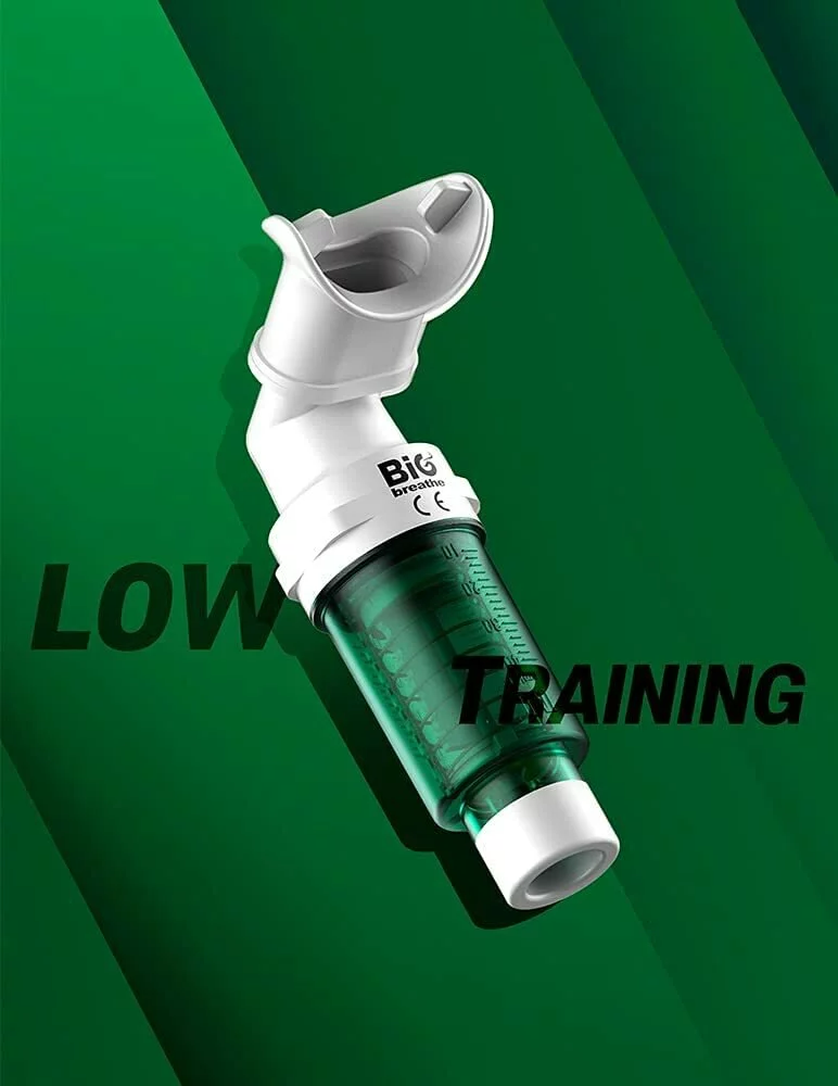 Bigbreathe LOW IMT 吸氣機訓練器 - 綠色 初級訓練器  (特價貨品，不設退換)