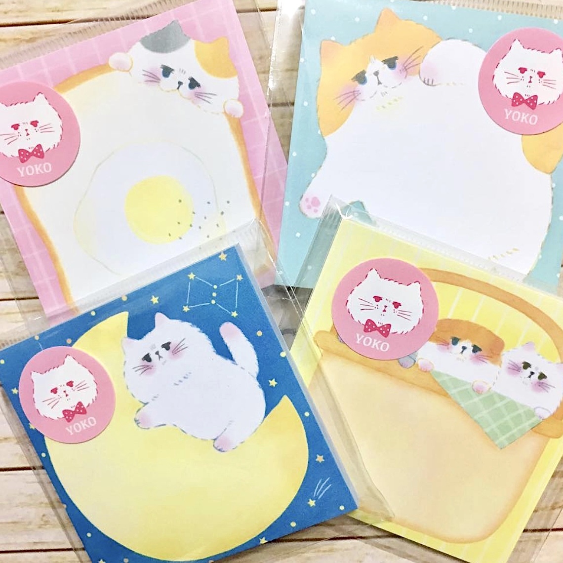 Papier Platz Sticky Note－YOKO series (Japanese Stationery Brand)