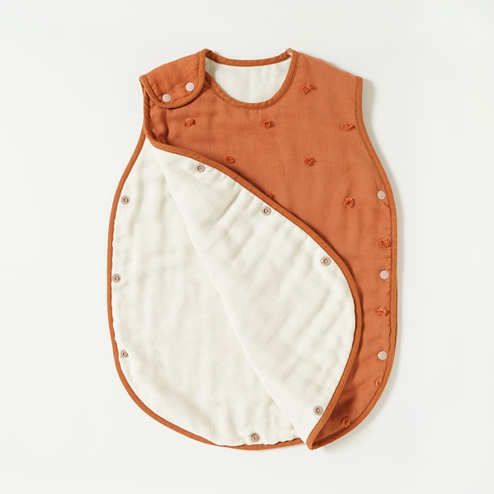 [日本製造🇯🇵Made in Japan] BOBO Terra Sleeper Baby size Fukufuku gauze 6 layers gauze 六重紗防踢睡袋