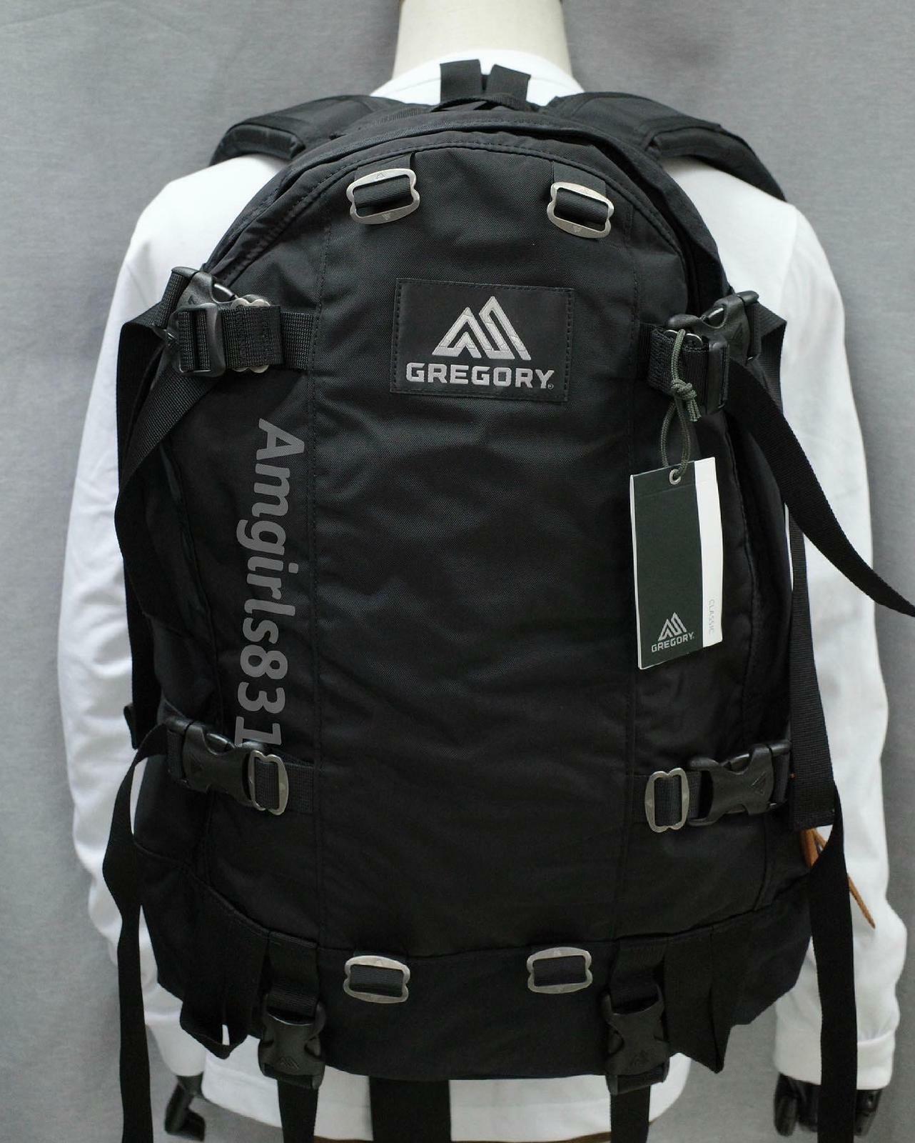 Gregory day and half black + Gregory Single Pocket V2 black