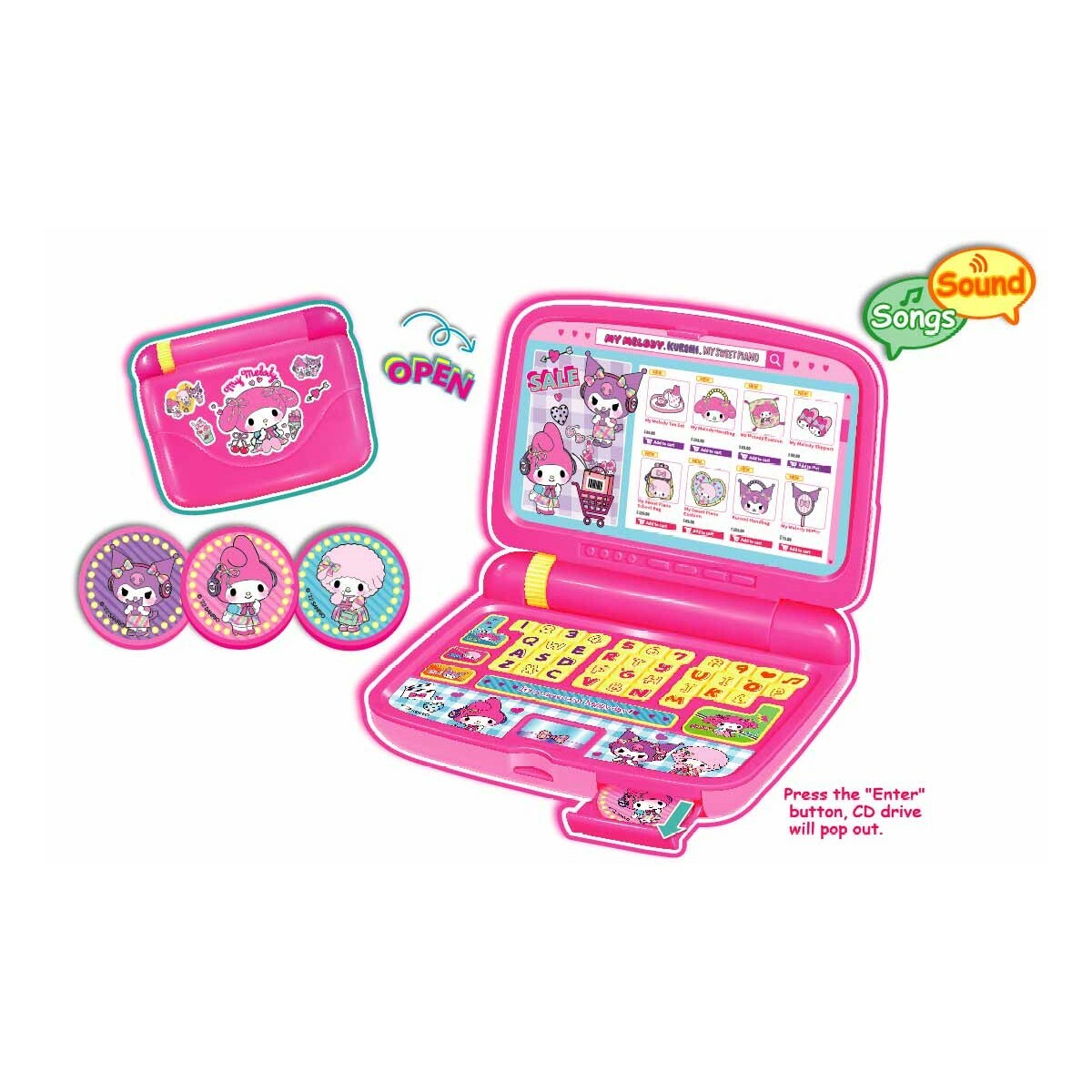 My Melody 發聲手提電腦