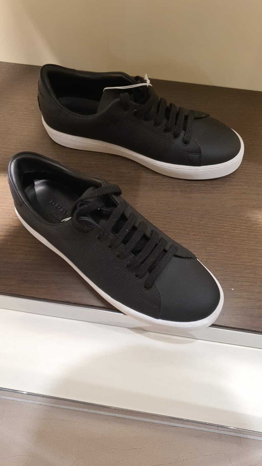 [E] BURBERRY LF WESTFORD PRF SNEAKERS,BLACK, 80399321007 (EB67)
