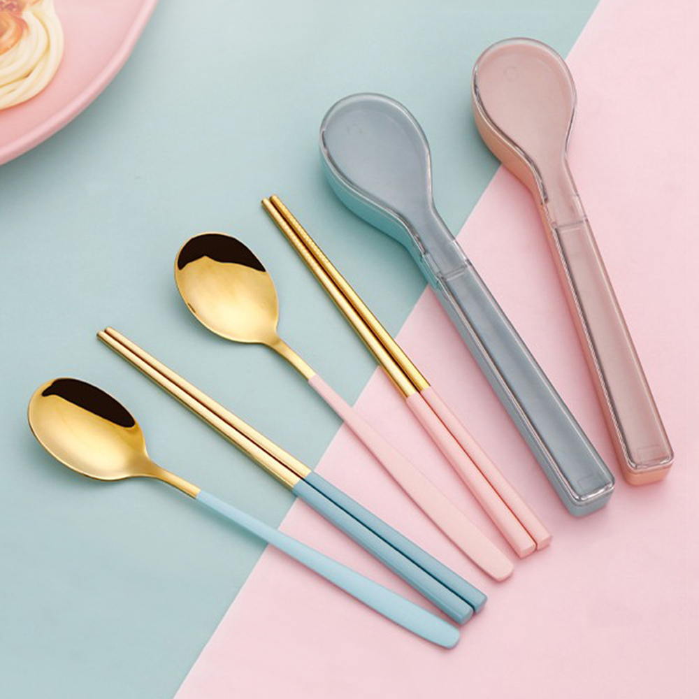 Fit就是苗條不鏽鋼餐具2件組(附盒)