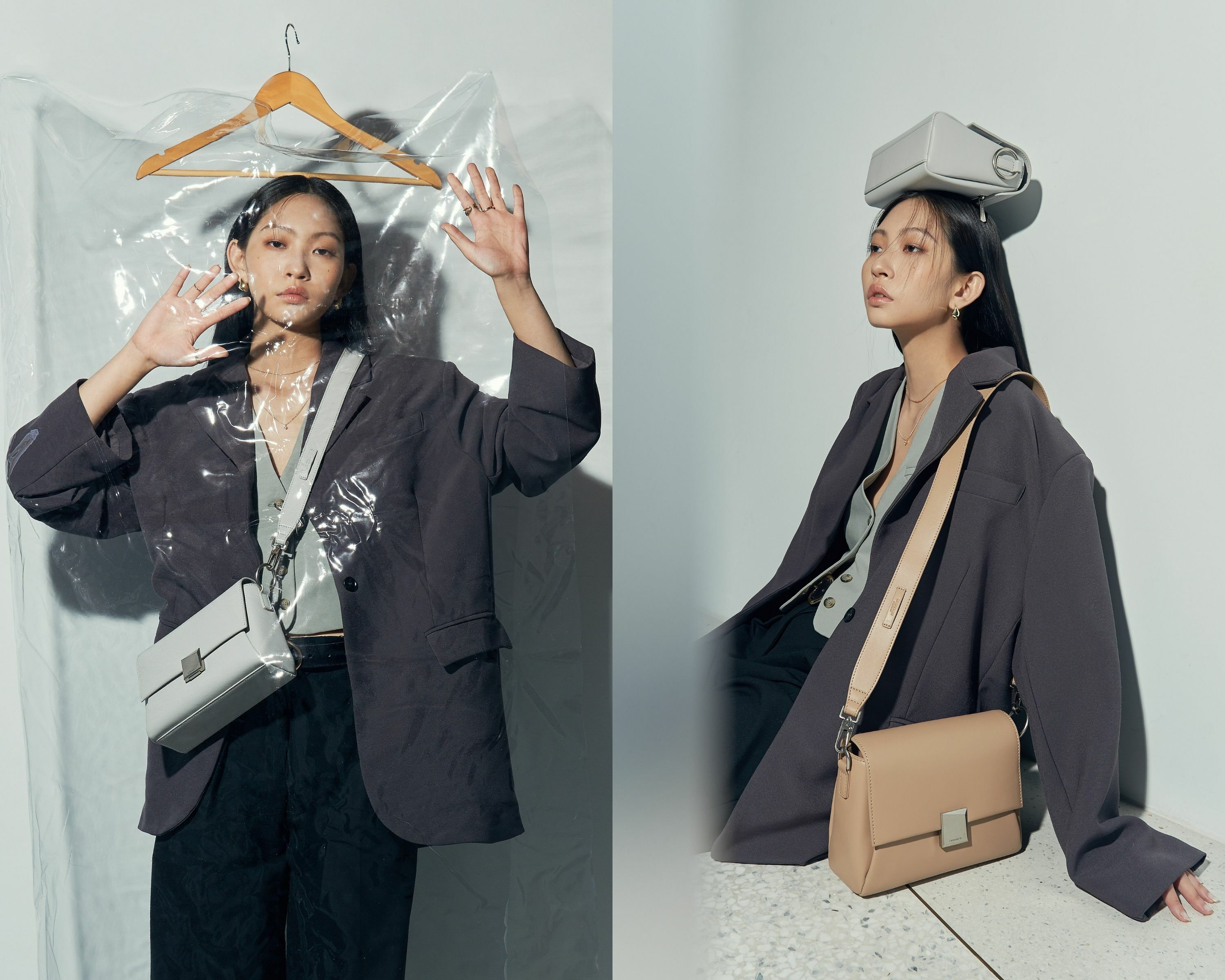 日森雨林斜背包，不需華麗也能亮眼