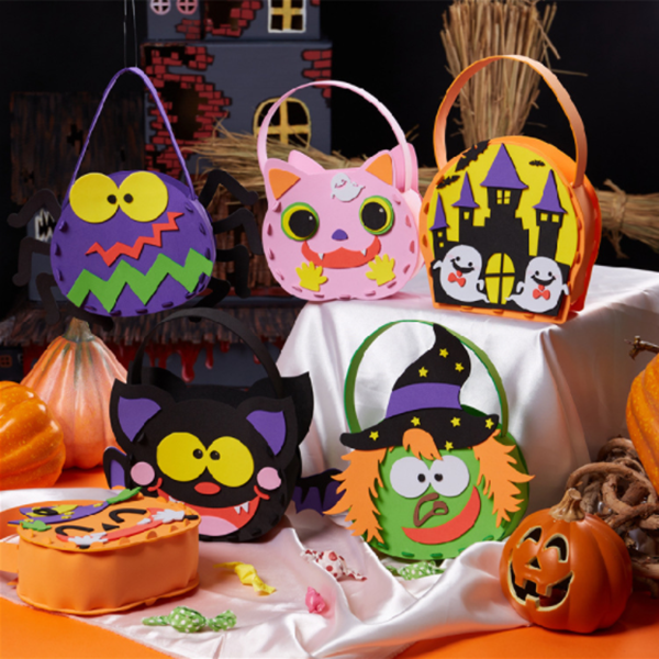 現貨區 萬聖節DIY南瓜手提袋材料包 MW1689