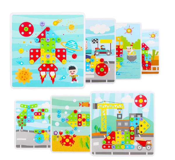 場景螺絲拆裝拼圖 240