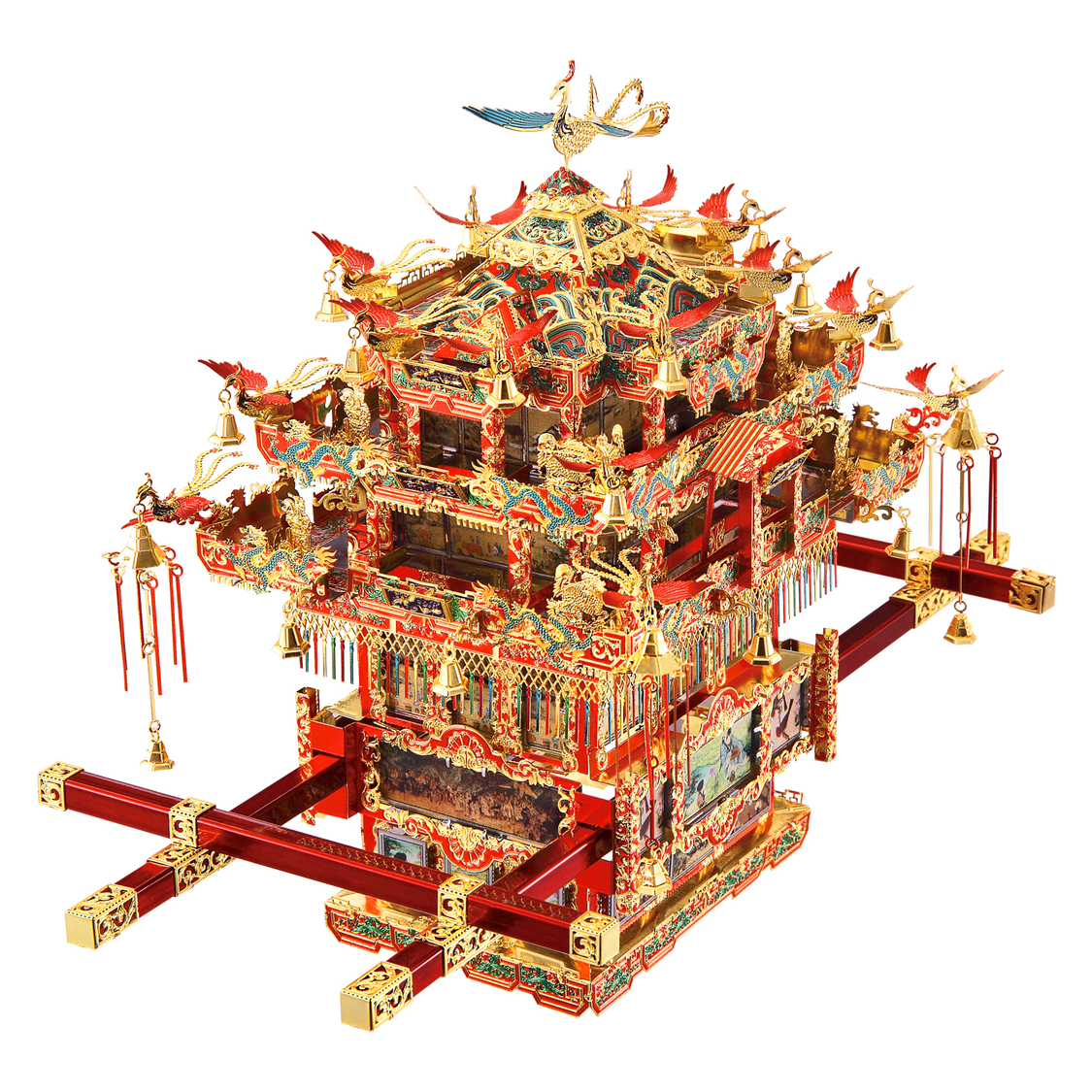 PIECECOOL 花轎 DIY 模型