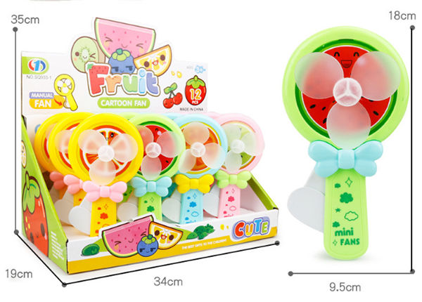現貨區 迷你手壓水果風扇 JT0128244