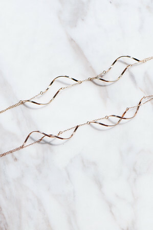 18K Twisting Bracelet