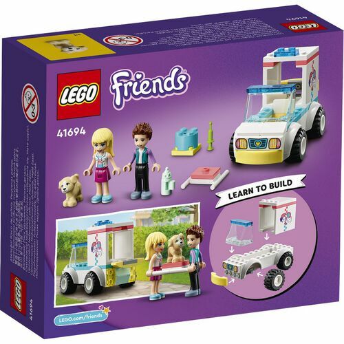 LEGO 41694 Pet Clinic Ambulance