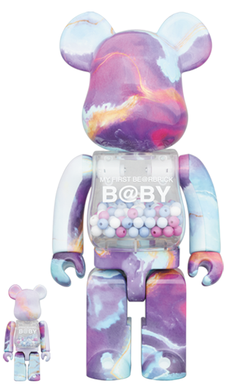 MY FIRST BE@RBRICK B@BY MARBLE Ver. 100％ & 400％