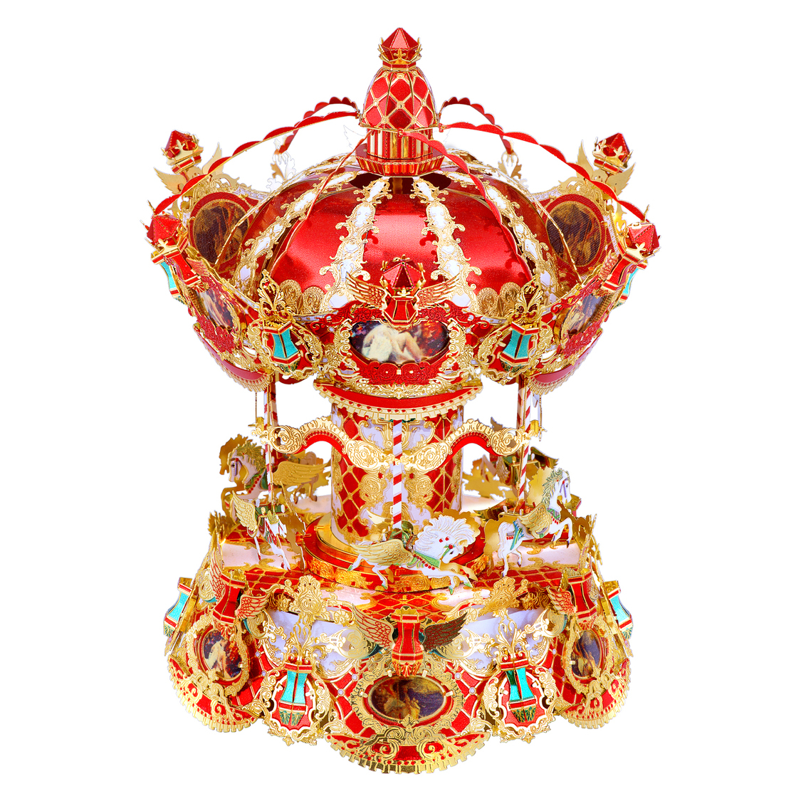 PIECECOOL 旋轉木馬 (音樂盒) DIY 模型