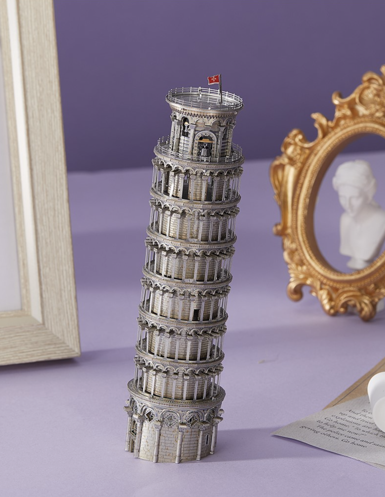 PIECECOOL 比薩斜塔 DIY 模型