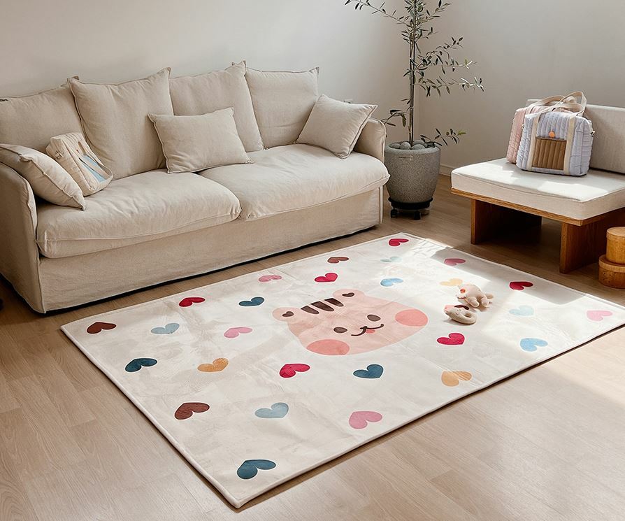 Dot to Dot 愛心居家爬行墊