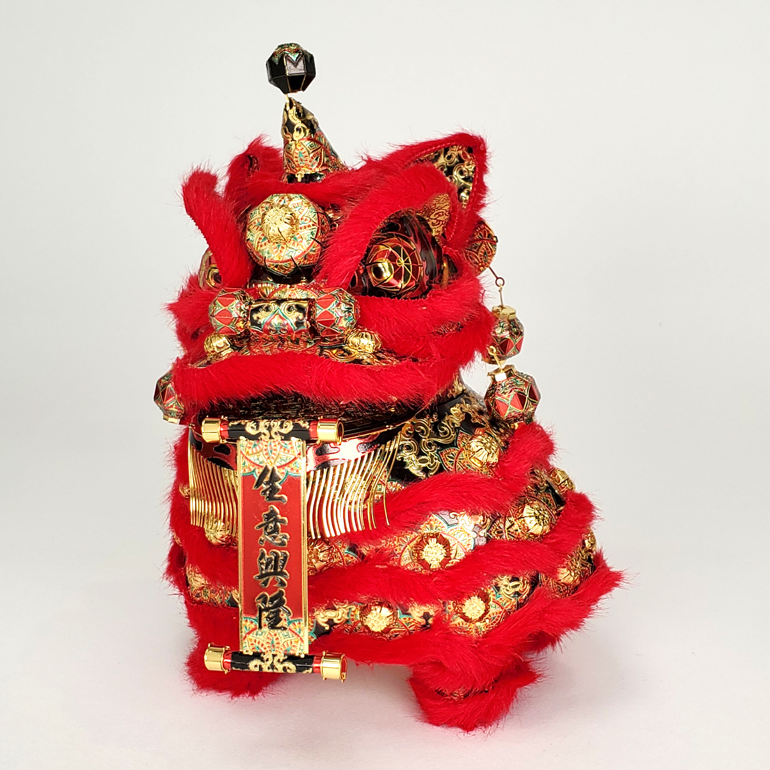 PIECECOOL 醒獅 (紅) DIY 模型