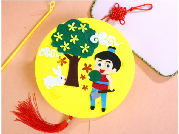 DIY不織布燈籠材料包 5980