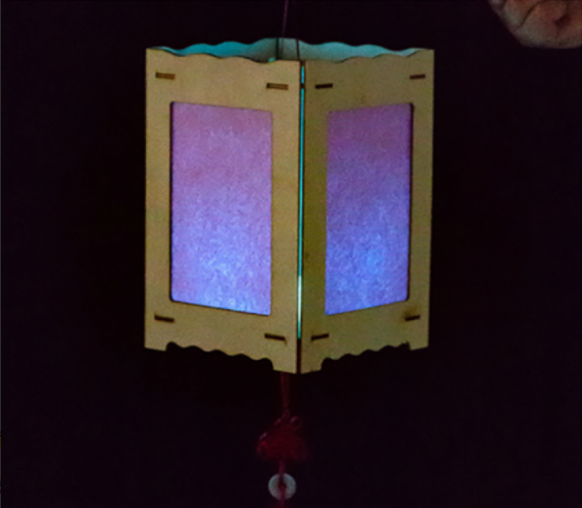 DIY木質燈籠材料包 5992(只有淨色款供應)