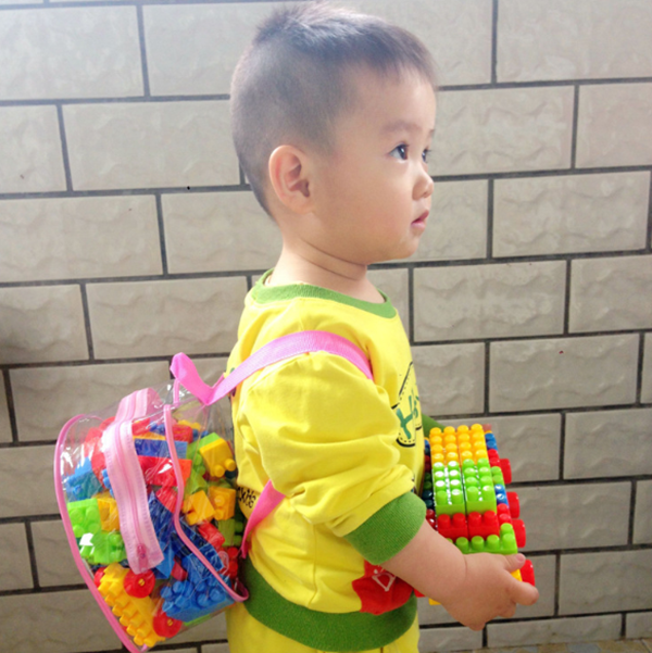 大塊裝拼積木背囊 KL130