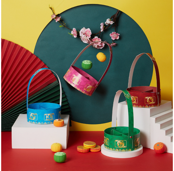 DIY中秋月餅盒材料包 M1734