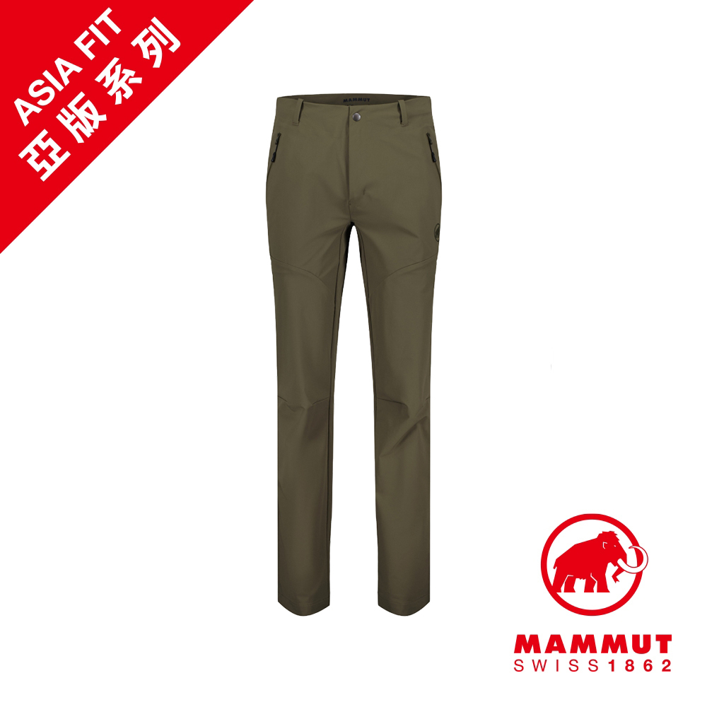 Mammut 長毛象 男 Trekkers 3.0 Pants AF M 防潑水快乾健行長褲 彈性休閒長褲 #1021-00800-4584 綠鬣蜥 [HappyOutdoor]