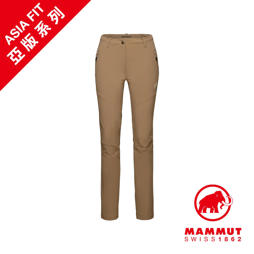 Mammut 長毛象 女 Trekkers 3.0 Pants AF W 防潑水快乾健行長褲 彈性休閒長褲 #1021-00810-7494 深沙褐 [HappyOutdoor]