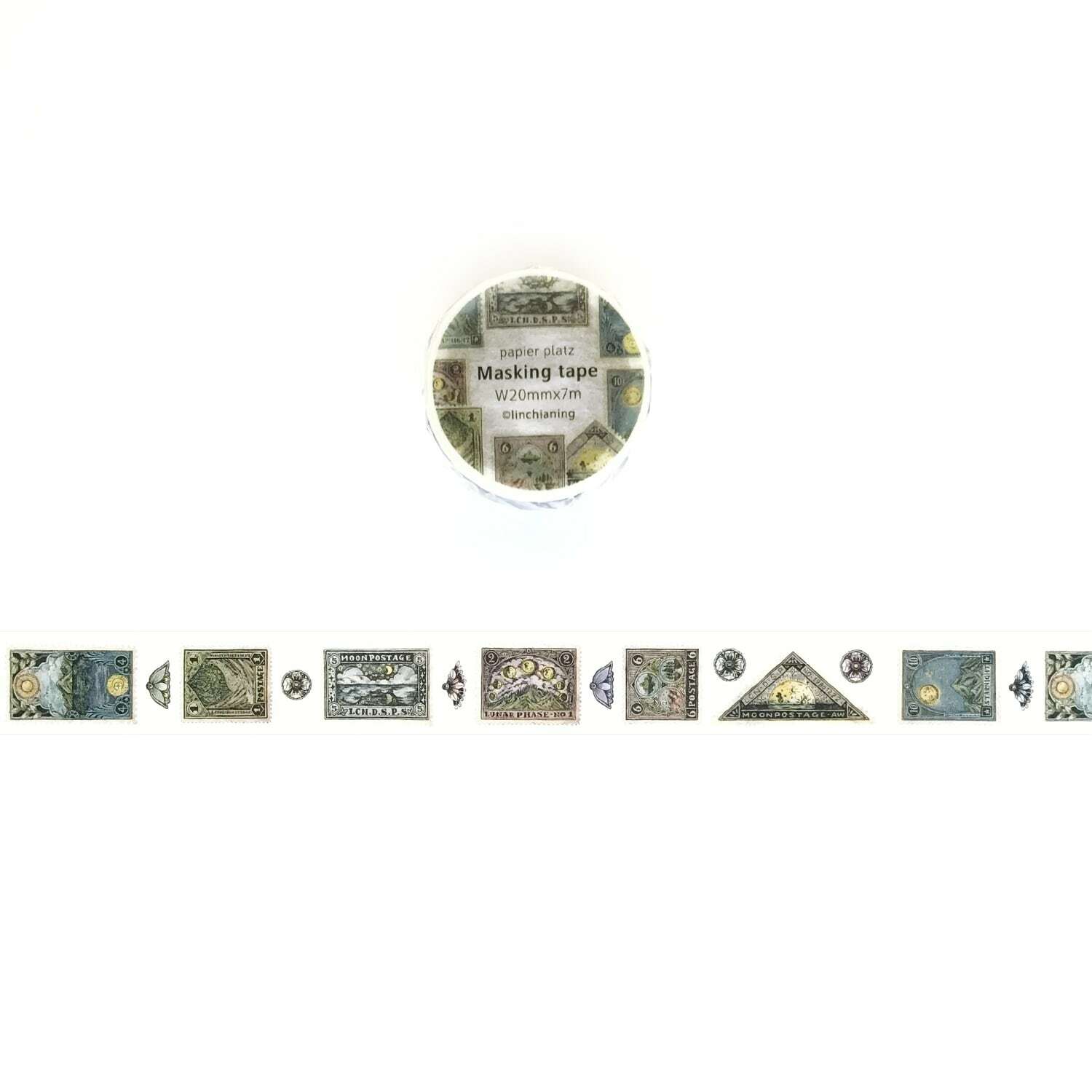 Papier Platz Masking Tape－Linchianing series (Japanese Stationery Brand)