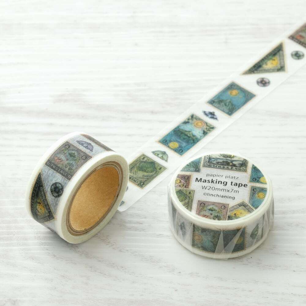 Papier Platz Masking Tape－Linchianing series (Japanese Stationery Brand)