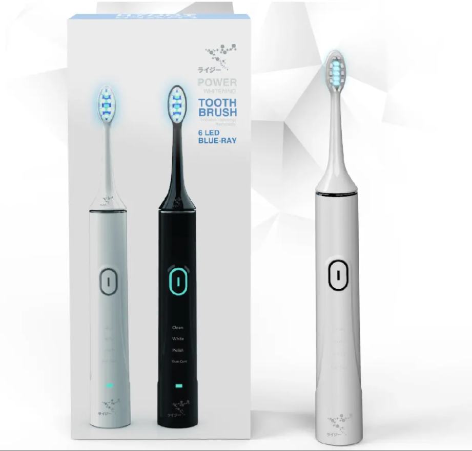 LI-ZEY 日本萊思-光速白藍光音波牙刷(白色)