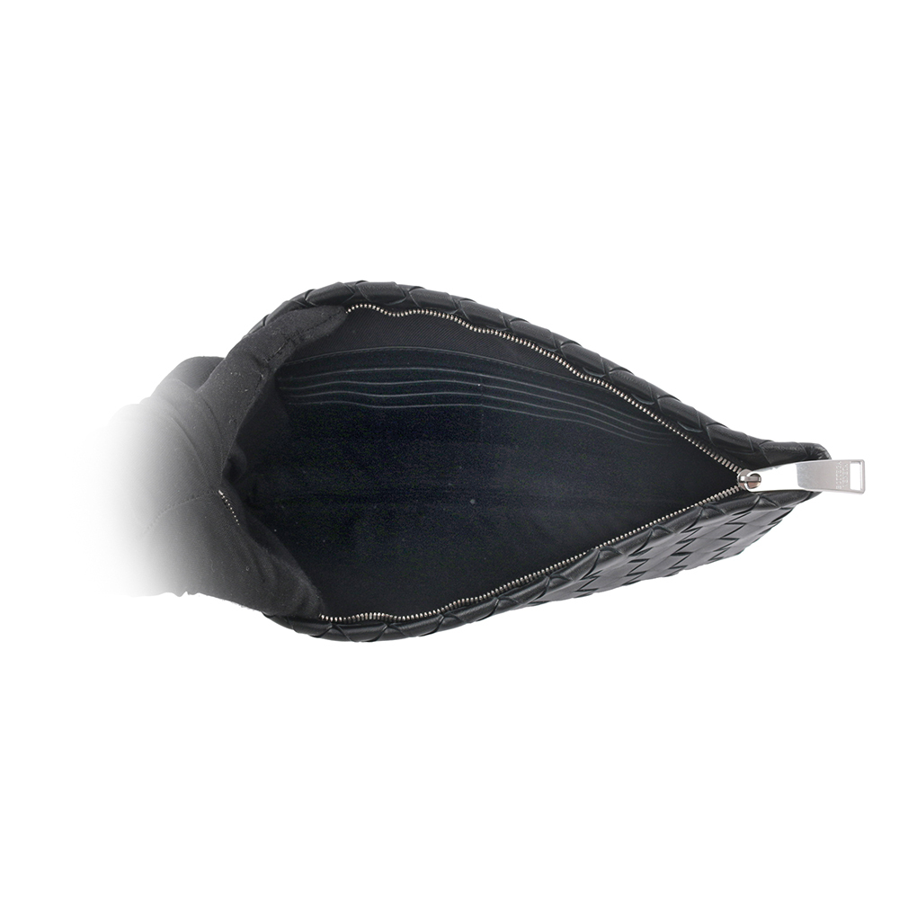 【BOTTEGA VENETA】新款小羊皮及小牛皮大格編織手拿包