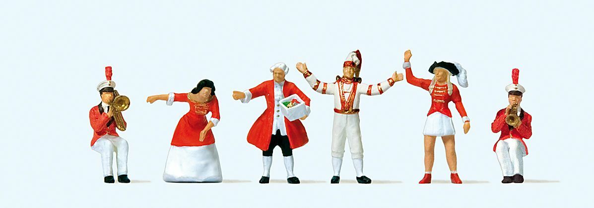 Preiser 24640 HO scale, On the prince's chariot