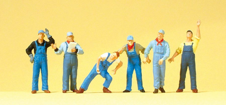 Preiser 10547 HO scale, US railroad staff