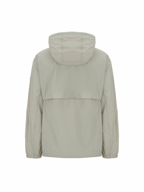 Discovery 輕量 男 連帽 衝鋒衣 防風外套 米 DXWJ55023-BGL