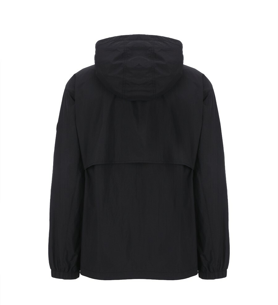 Discovery 輕量 男 連帽 衝鋒衣 防風外套 黑 DXWJ55023-BKS