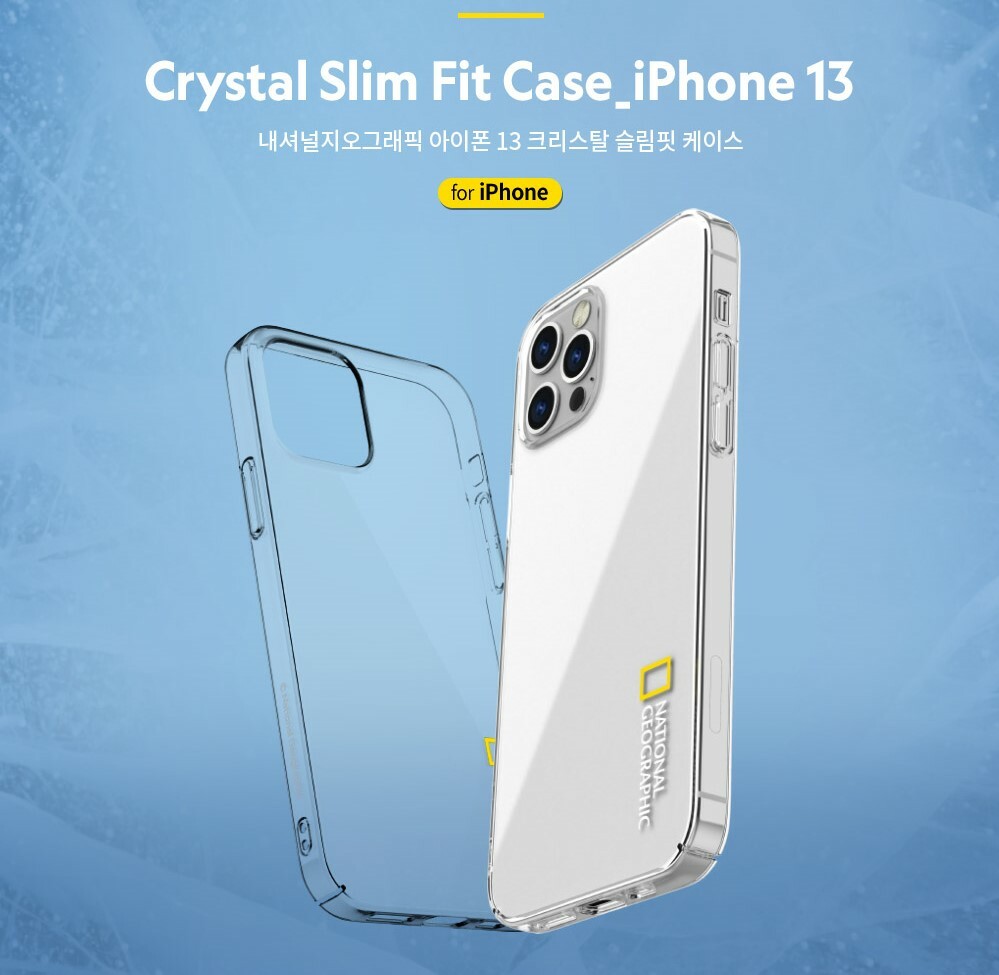 National Geographic - Crystal  Slim Fit - iPhone Case 國家地理貼身透明手機硬殼