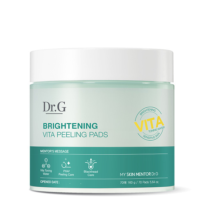 Dr.G Brightening Vita Peeling Pads [70PCS]