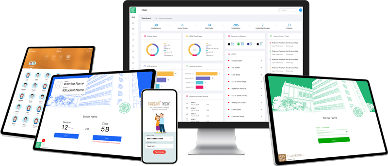 DTSL - 180c EschoolPad - MDM - 流動裝置管理系統