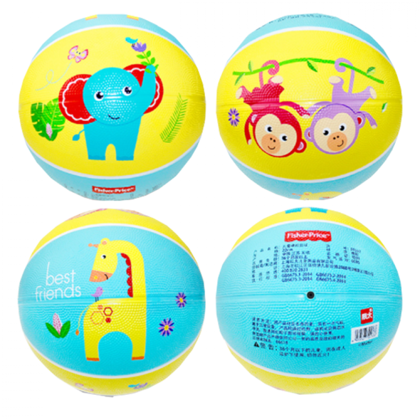 Fisher 9寸兒童橡膠玩具球 F0512