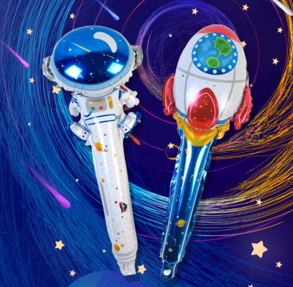 火箭太空人充氣棒 66186