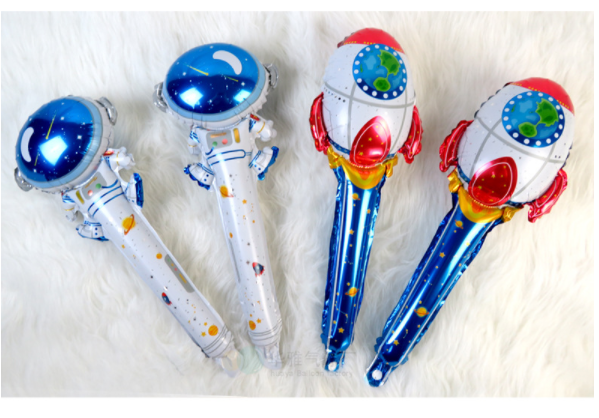 火箭太空人充氣棒 66186