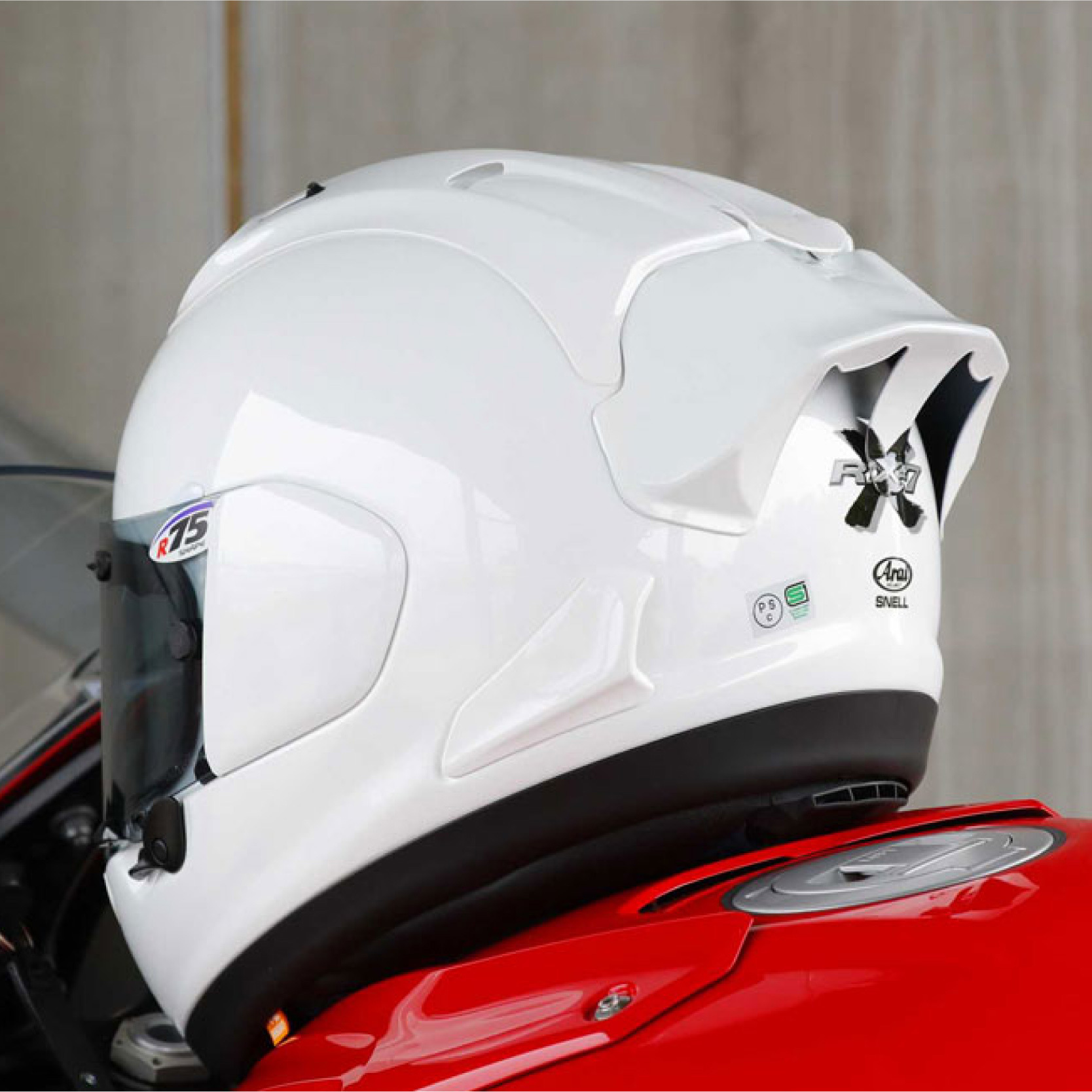 安信騎士|Arai 安全帽RX-7X 專用大鴨尾空力後擾流片原廠配件