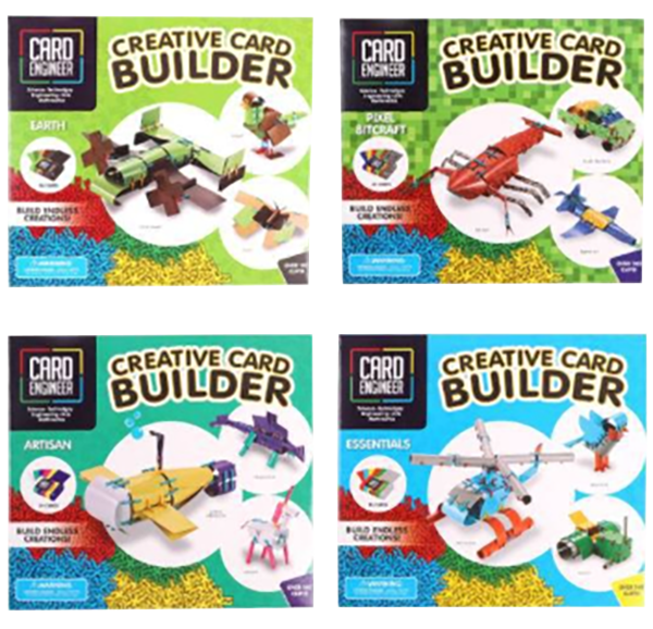 STEAM 3D卡片拼裝積木組裝 BK1821