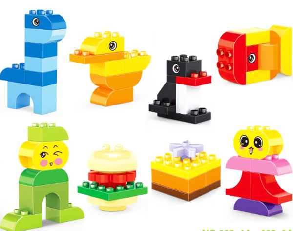 兒童大顆粒赤貿積木 095